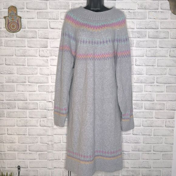 Torrid Mini Vegan Cashmere Mock Neck Sweater Dress Size 4 4X - Picture 2 of 11
